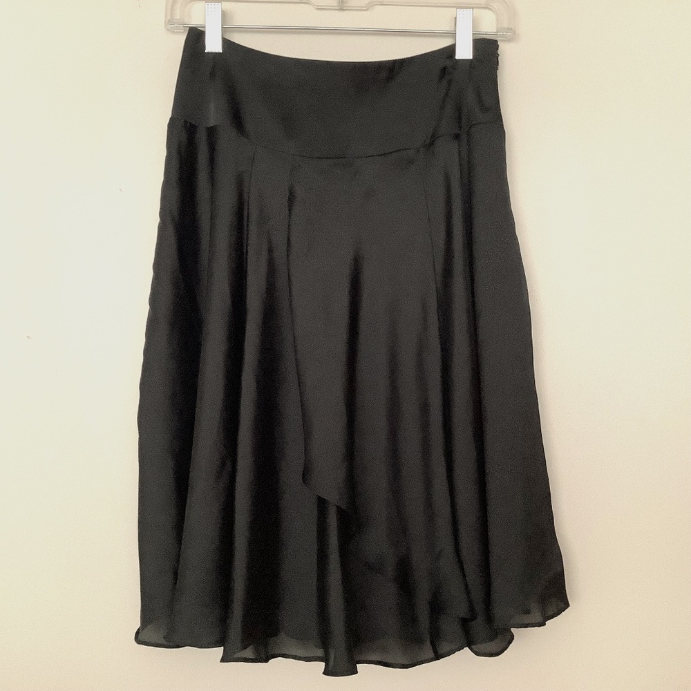 SUNNY LEIGH Black Ruffled Skirt